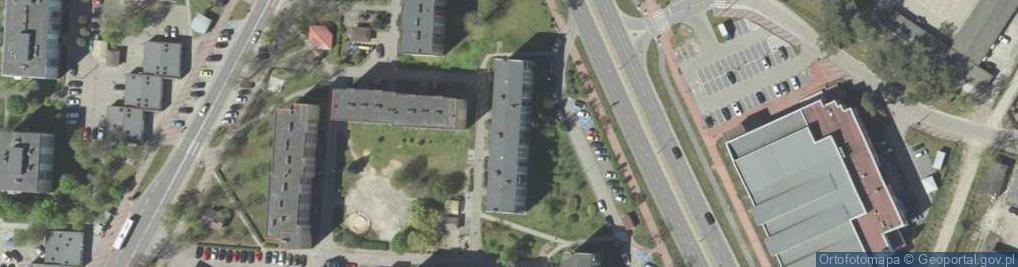 Zdjęcie satelitarne Włodzimierz Woliński Przedsiębiorstwo-Handlowo- Usługowe Perfekt