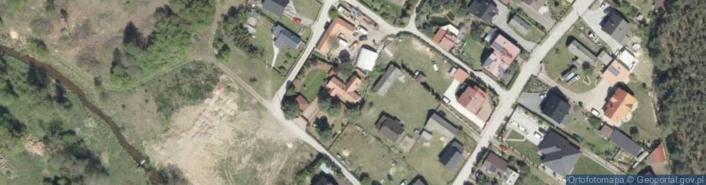 Zdjęcie satelitarne Wojciech Nowek Zakład Inżynierii Sanitarnej Mino-Soma