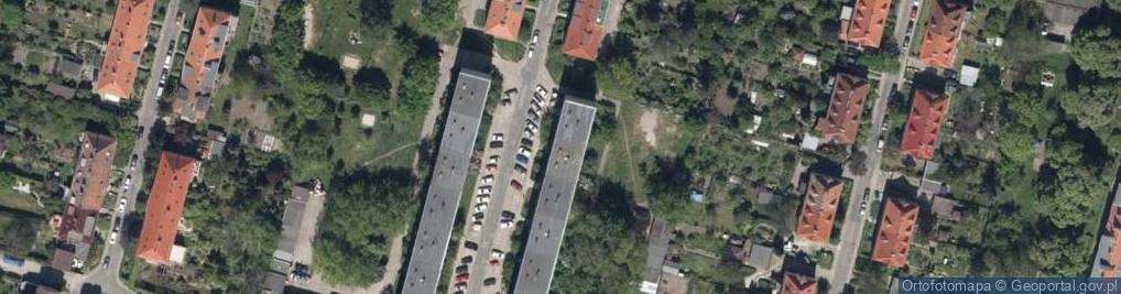 Zdjęcie satelitarne Wojciech Wajerowski Przedsiębiorstwo Remontowo-Budowlane Inst-Rem