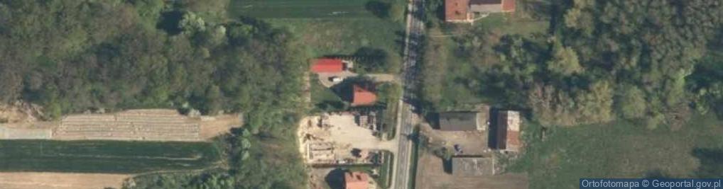 Zdjęcie satelitarne Wojtczak Dariusz. Przedsiębiorstwo usługowo - transportowe