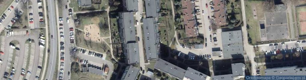 Zdjęcie satelitarne Wykonywanie Instalacji Elektr Energ Róż Grzegorz