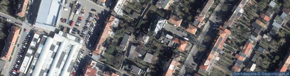 Zdjęcie satelitarne Wynajem Pokoi Mariusz Paweł Perkowski