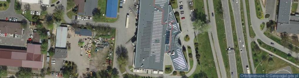 Zdjęcie satelitarne Wytwórnia betonu towarowego Wrocław