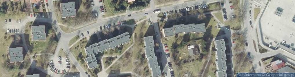 Zdjęcie satelitarne z B R Attyka Inż Eugeniusz Łukaszek