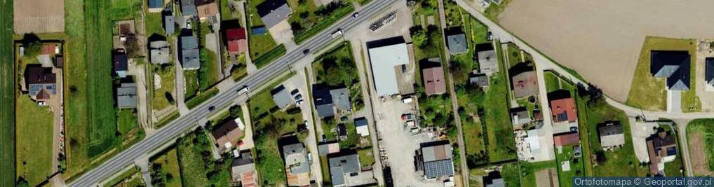 Zdjęcie satelitarne z P U H Jarbud