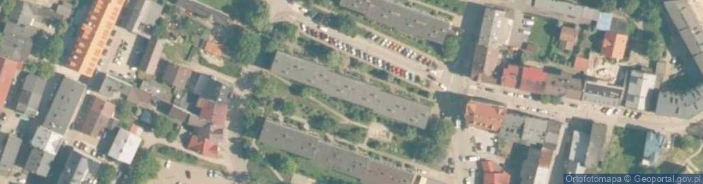 Zdjęcie satelitarne z U H Elektryczno Transportowe
