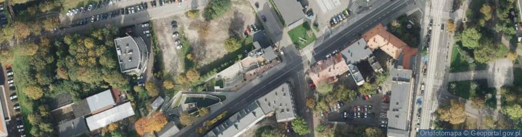 Zdjęcie satelitarne Zabrzańska Agencja Realizacji Inwestycji
