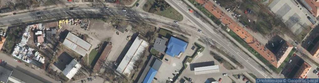 Zdjęcie satelitarne Zaimex Przedsiębiorstwo Handlowe Usługowe Zenona Sapieszko Nazwa Skrócona P H U Zaimex