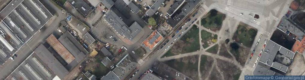Zdjęcie satelitarne Zakład Budowlano Handlowy