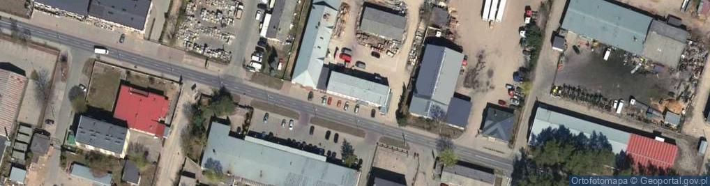Zdjęcie satelitarne Zakład Budowlano Produkcyjno Handlowy K i B Kotwica