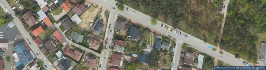 Zdjęcie satelitarne Zakład Budowlany - Bogdan Dąbrowski