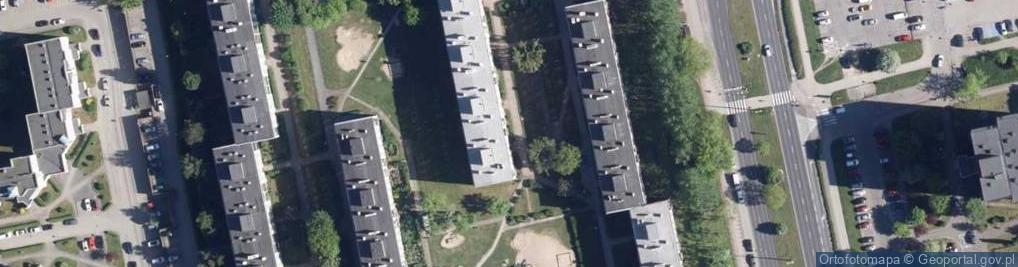 Zdjęcie satelitarne Zakład Budowlany Malbud i