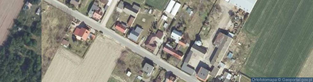 Zdjęcie satelitarne Zakład Budowlany Nowe Oborzyska