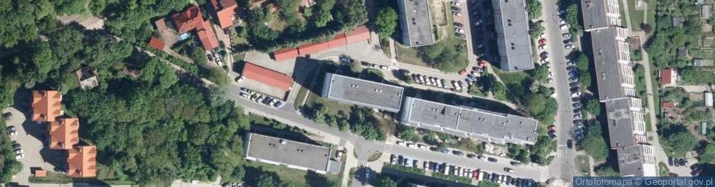 Zdjęcie satelitarne Zakład Budownictwa Ogólnego Zbigniew Ogiński