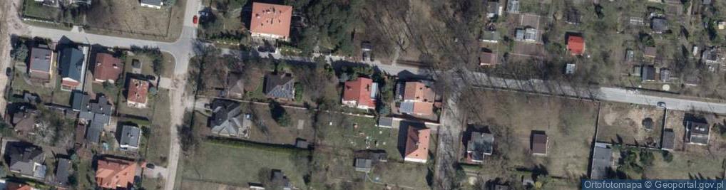 Zdjęcie satelitarne Zakład Dekarsko Budowlany