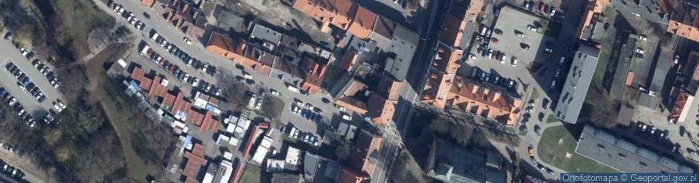 Zdjęcie satelitarne Zakład Handlowo Usługowy