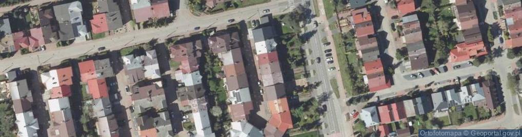 Zdjęcie satelitarne Zakład Instalacji Elektrycznych Wektor Zdzisław Szanciło
