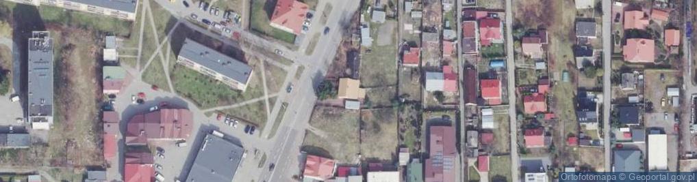 Zdjęcie satelitarne Zakład Instalacji Siły i Światła Markot Józef