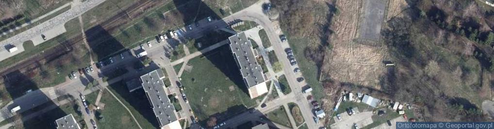 Zdjęcie satelitarne Zakład Konserwacji Dźwigów