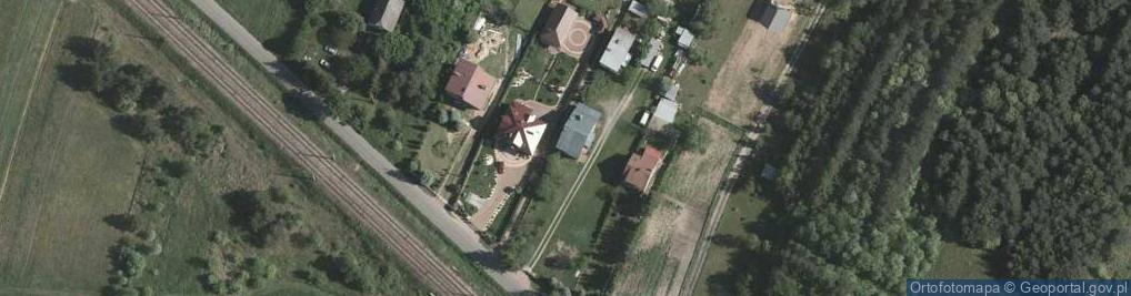 Zdjęcie satelitarne Zakład Murarsko - Tynkarski Dąbek Stanisław