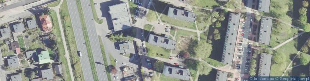 Zdjęcie satelitarne Zakład Ogólnobudowlany Leszno