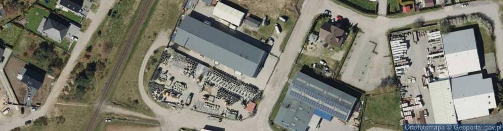 Zdjęcie satelitarne Zakład Produkcyjno Handlowo Usługowy J&P Imort Export Józef Lewiński Renata Lewińska