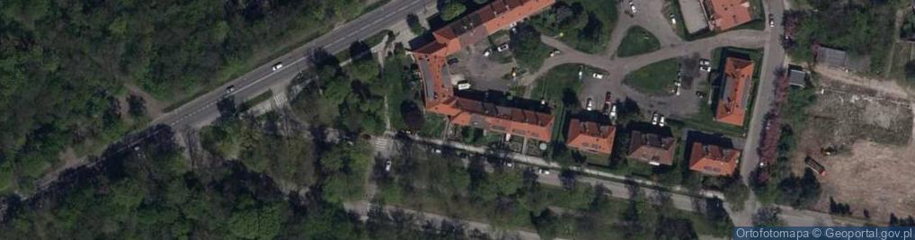 Zdjęcie satelitarne Zakład Produkcyjno Usługowo Handlowy Budar Artur Baran