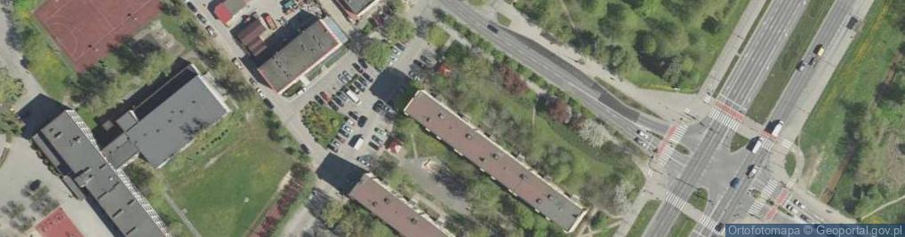 Zdjęcie satelitarne Zakład Remontowo Budowlany Inż Białystok