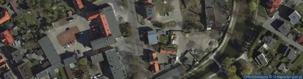 Zdjęcie satelitarne Zakład Remontowo Budowlany Kościan