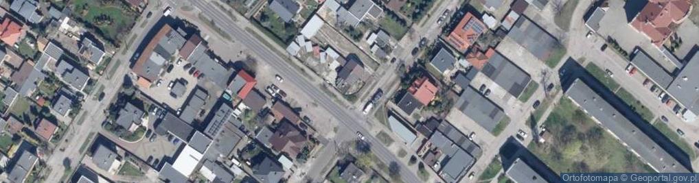 Zdjęcie satelitarne Zakład Remontowo Budowlany Sławbud