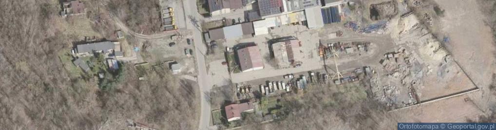 Zdjęcie satelitarne Zakład Remontowo Budowlany Wiaduk Wojdyła Kolanko