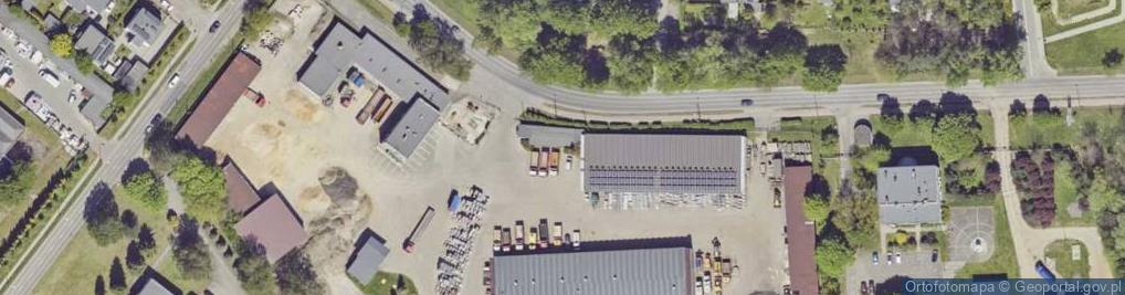 Zdjęcie satelitarne Zakład Robót Drogowych Orfin