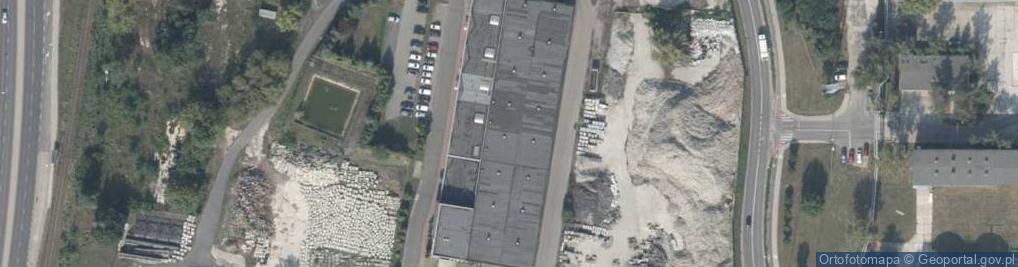 Zdjęcie satelitarne Zakład Robót Drogowych w Poznaniu