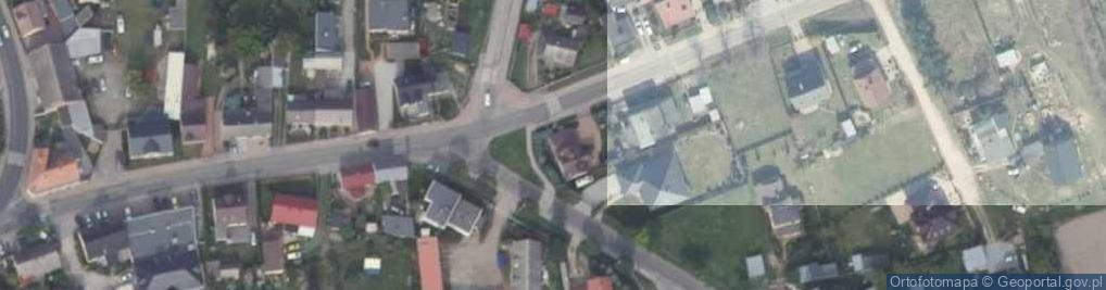 Zdjęcie satelitarne Zakład Rzemieślniczo Produkcyjny Robót Inwestycyjnych i Sanitarnych Mel Kom
