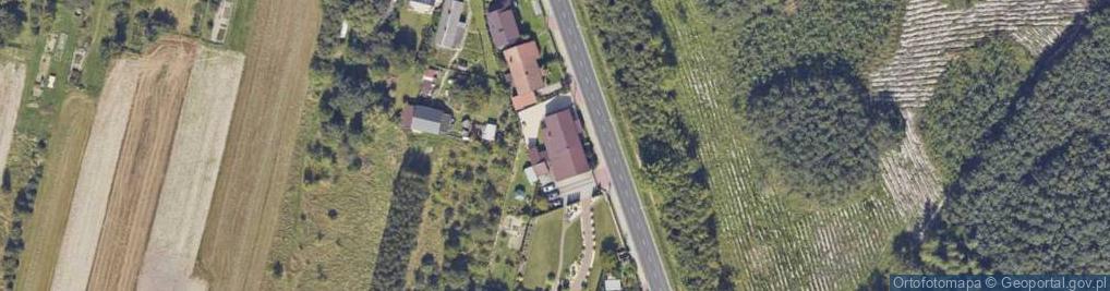 Zdjęcie satelitarne Zakład Systemów Alarmowych Elektronika Użytkowa Wojciech Zawadzki