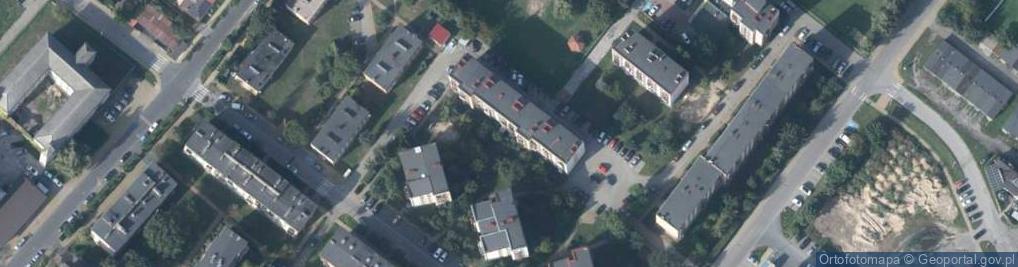 Zdjęcie satelitarne Zakład Usług Budowlanych Budoprojekt - Józef Makowski