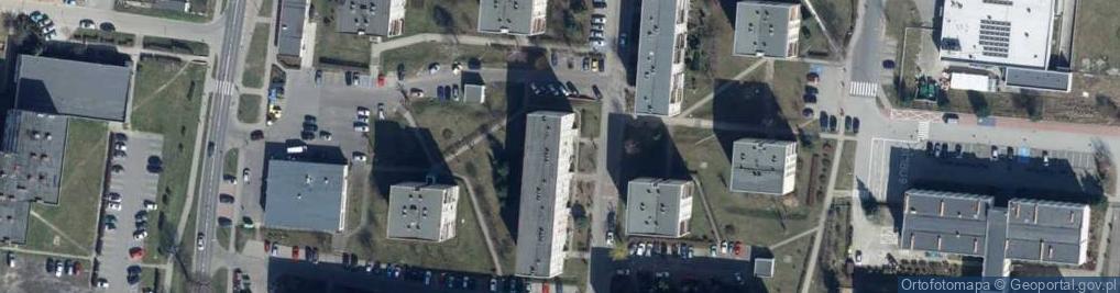 Zdjęcie satelitarne Zakład Usług Budowlanych i Zieleni
