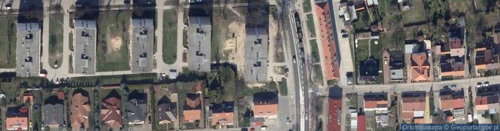 Zdjęcie satelitarne Zakład Usług Budowlanych Kobud