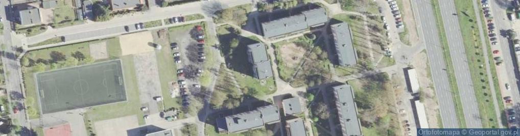Zdjęcie satelitarne Zakład Usług Budowlanych Leszno