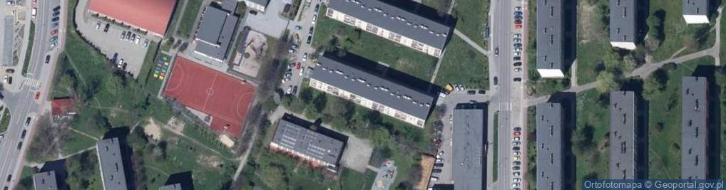 Zdjęcie satelitarne Zakład Usług Geologicznych