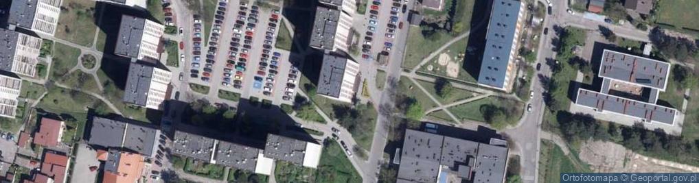 Zdjęcie satelitarne Zakład Usług Remontowo Budowlanych Raf Bud