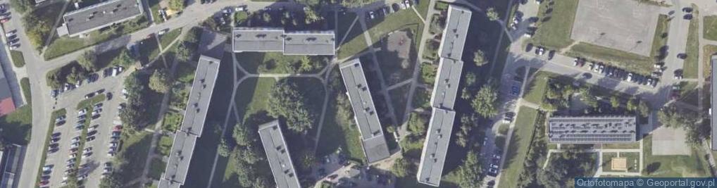 Zdjęcie satelitarne Zakład Usługowo Budowlany Longin Jakubczyk Longin