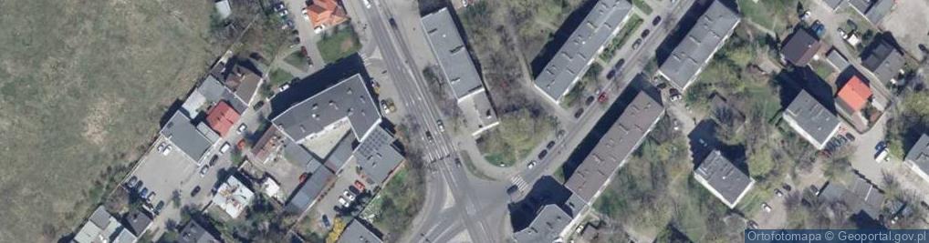 Zdjęcie satelitarne Zakład Usługowo Budowlany Wielobranżowy