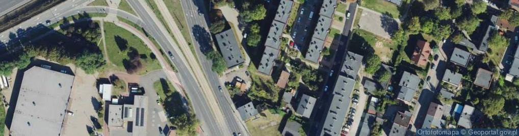 Zdjęcie satelitarne Zakład Usługowo Handlowy M C Romar