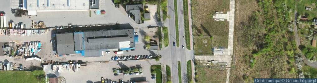 Zdjęcie satelitarne Zakład Usługowo Handlowy Mega Zbigniew i Wojciech Klimczak