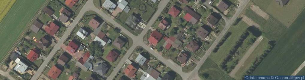 Zdjęcie satelitarne Zakład Usługowo-Handlowy - Tomków Czesław