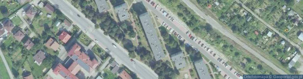 Zdjęcie satelitarne Zakład Usługowo Handlowy Usługi Zduńskie