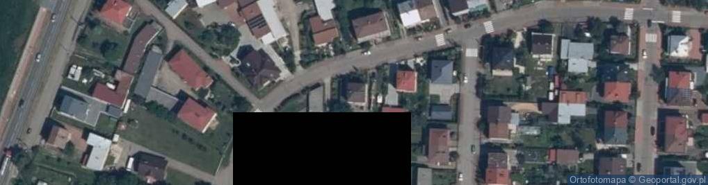 Zdjęcie satelitarne Zakład Usługowo - Handlowy