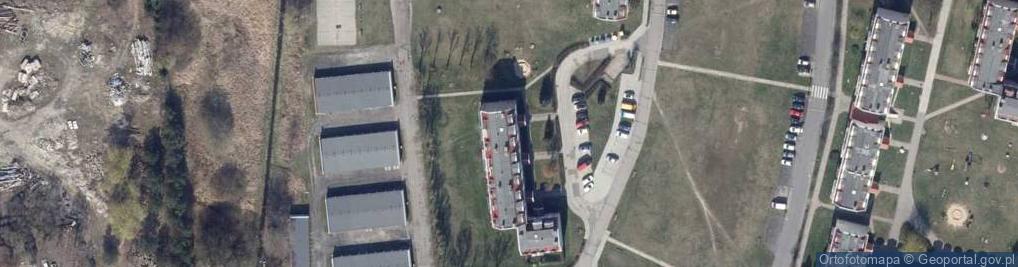 Zdjęcie satelitarne Zakład Usługowo Produkcyjny Inpro