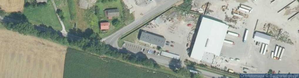 Zdjęcie satelitarne Zarząd Dróg Powiatowych w Proszowicach